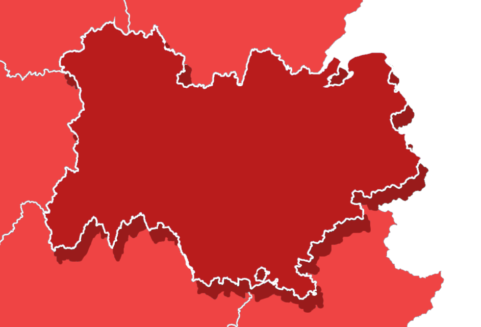 Map Isère
